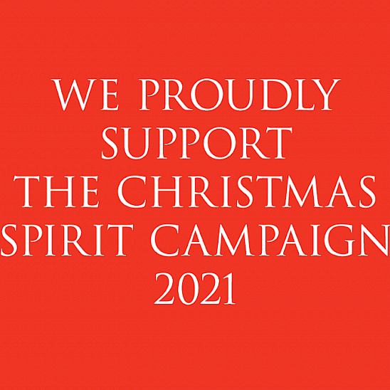 We are supporting the Christmas Spirit Campaign 2021