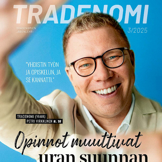 Tradenomi-lehti 3/2025 on ilmestynyt!